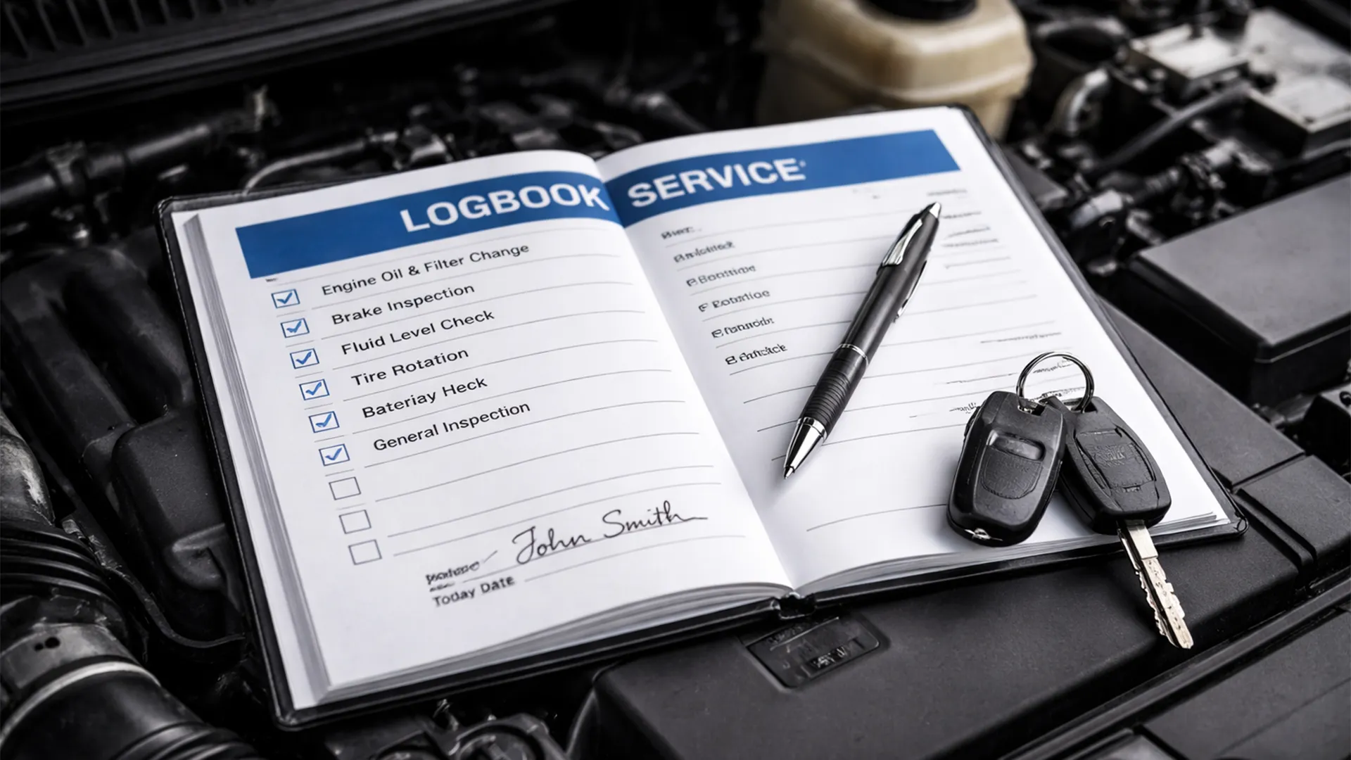 Logbook & General Servicing